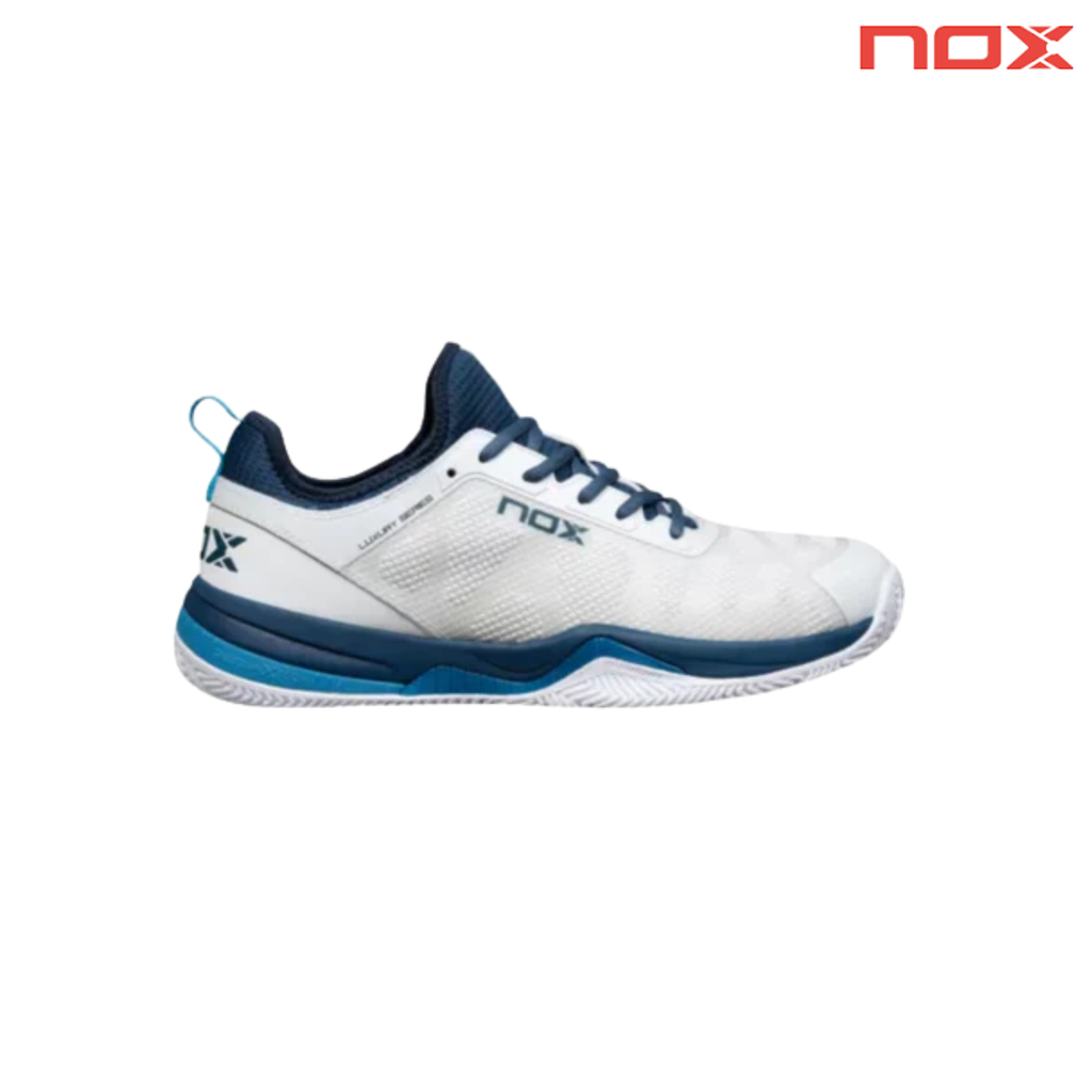 Nox Nerbo white/swedish blue | padel shoes
