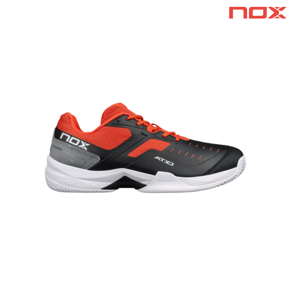 Nox AT10 pro black/red | Padel shoes