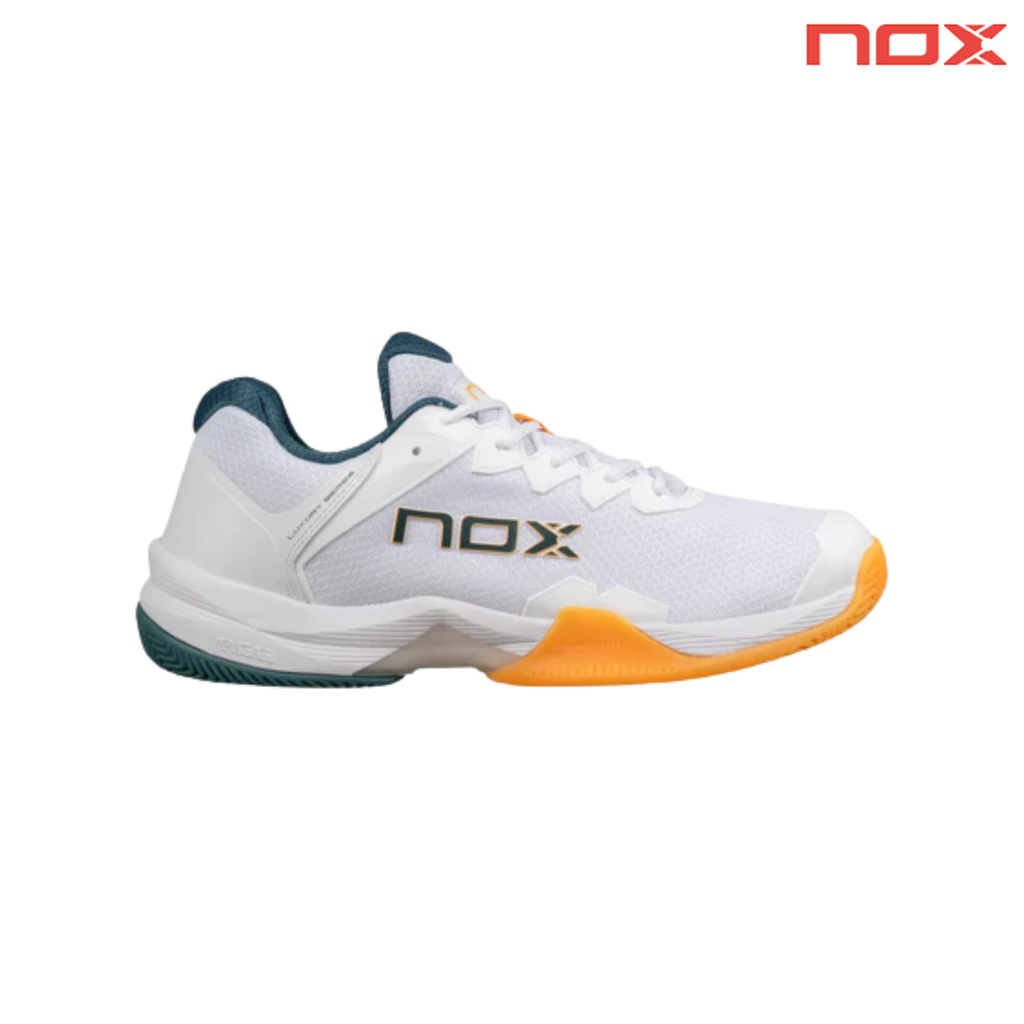 Nox ML10 Hexa white/apricot shoes | Padel shoes