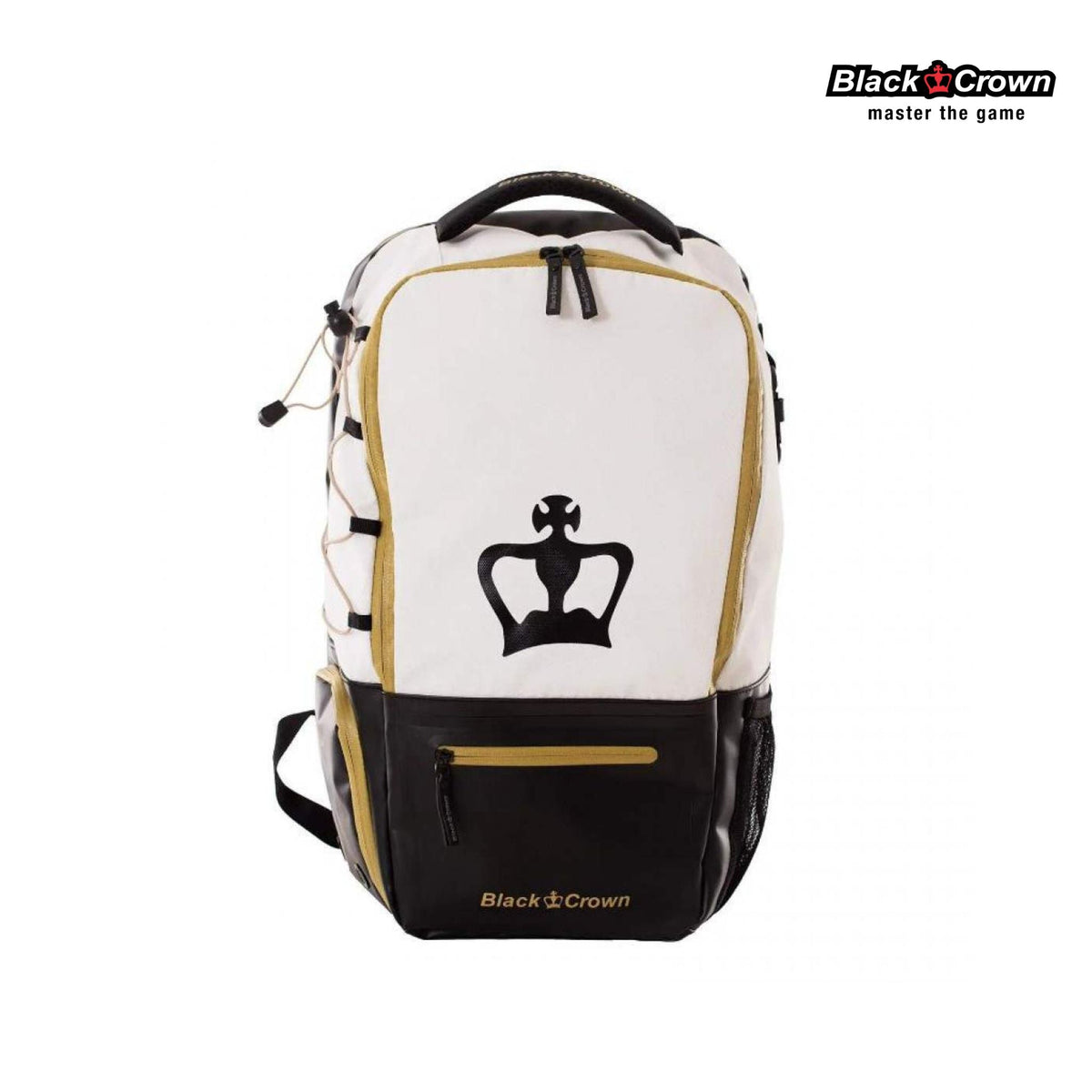 Black Crown Raptor V2 Backpack White/Dorado