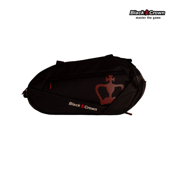 Black crown plus padel bag blue/orange