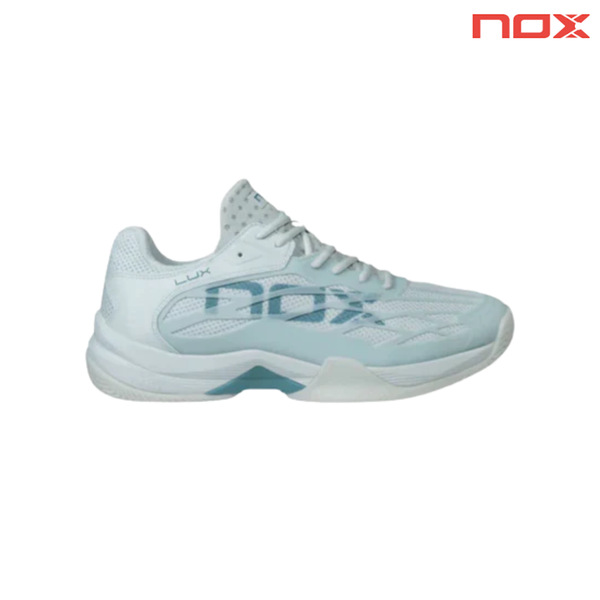 Nox AT10 Lux Morning Mist/Turquoise shoes | padel shoes
