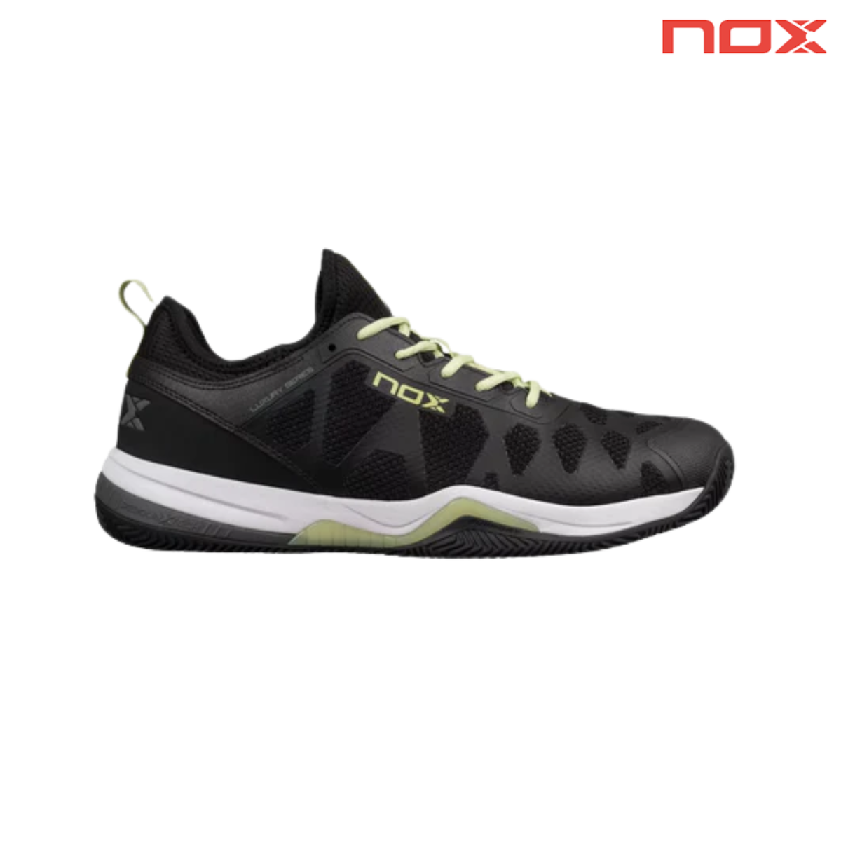 Nox Nerbo black/soft lime | Padel shoes