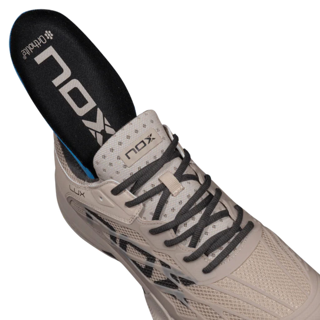 Nox AT10 Lux Feather Gray/raven | padel shoes