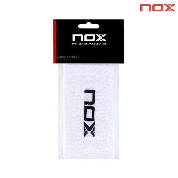 NOX long wristbands white 2pc