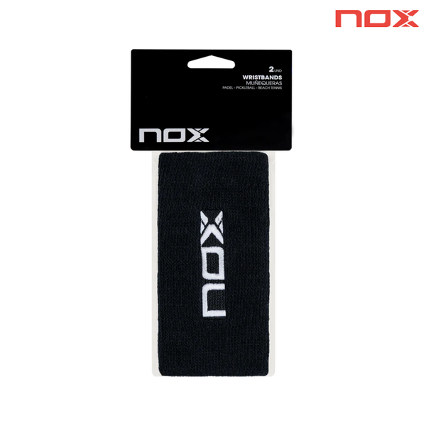 NOX long wristbands black 2pc