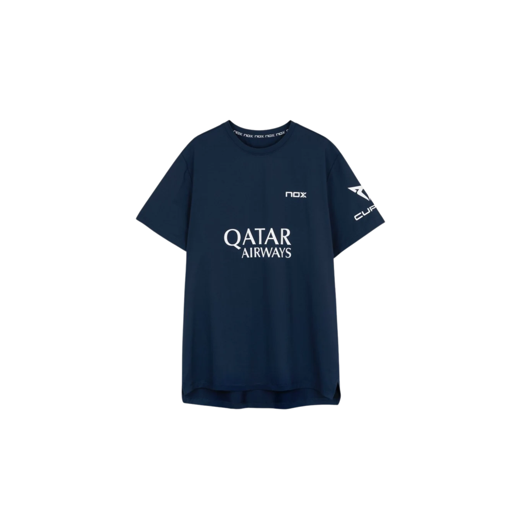Nox t-shirt sponsors AT10 dark blue