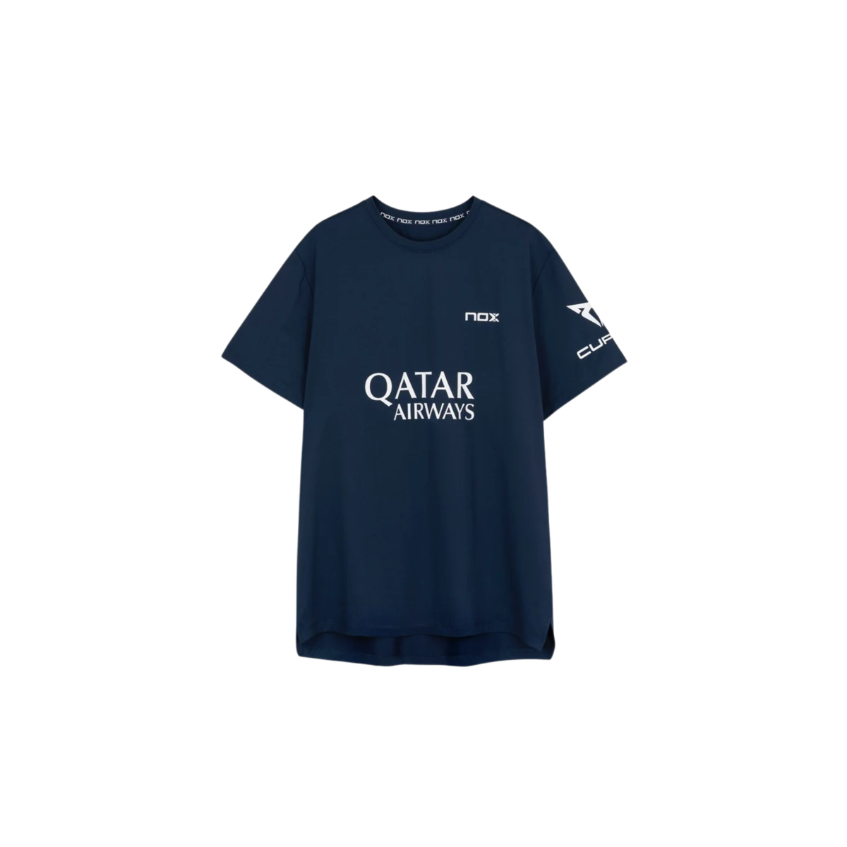 Nox t-shirt sponsors AT10 dark blue