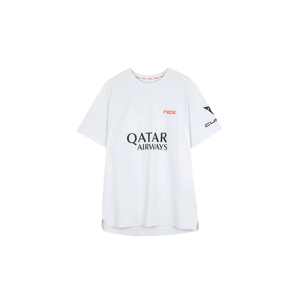 Nox t-shirt sponsors AT10 white