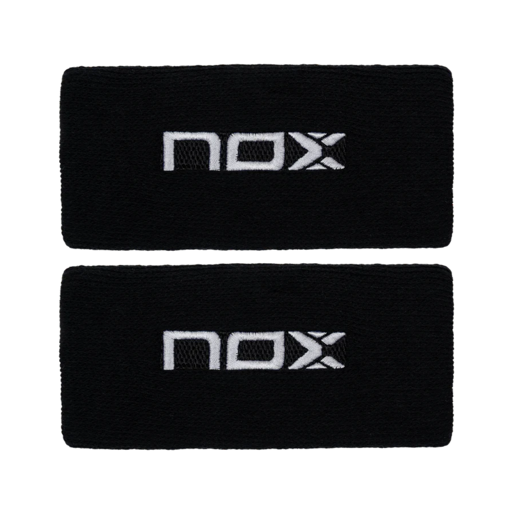 NOX long wristbands black 2pc