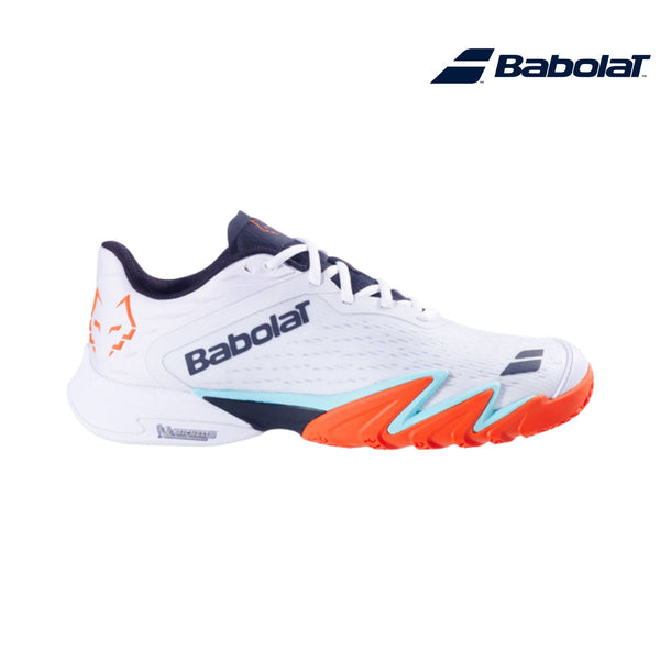 Babolat Premura 3 Lebron Men White/Orange| Padel shoes
