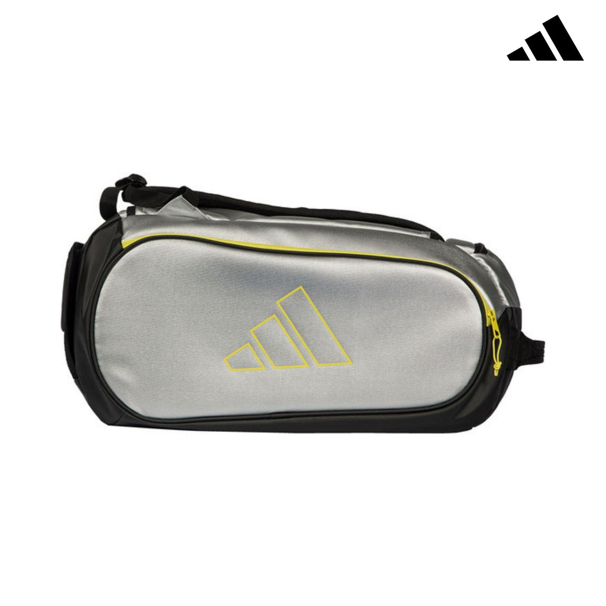 Adidas Tour Racketbag Silver/lime 2026
