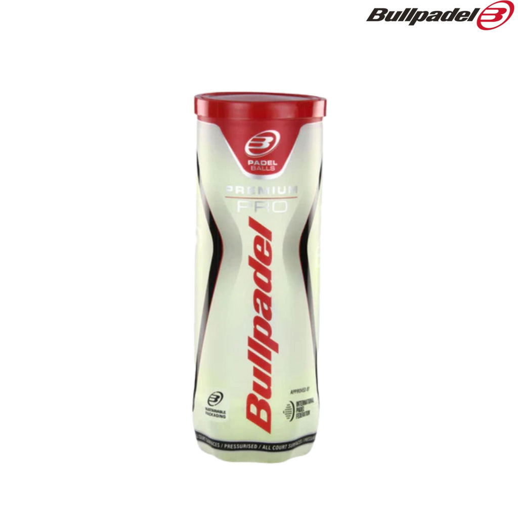 Bullpadel Premium Pro Padel Balls (1 Can)