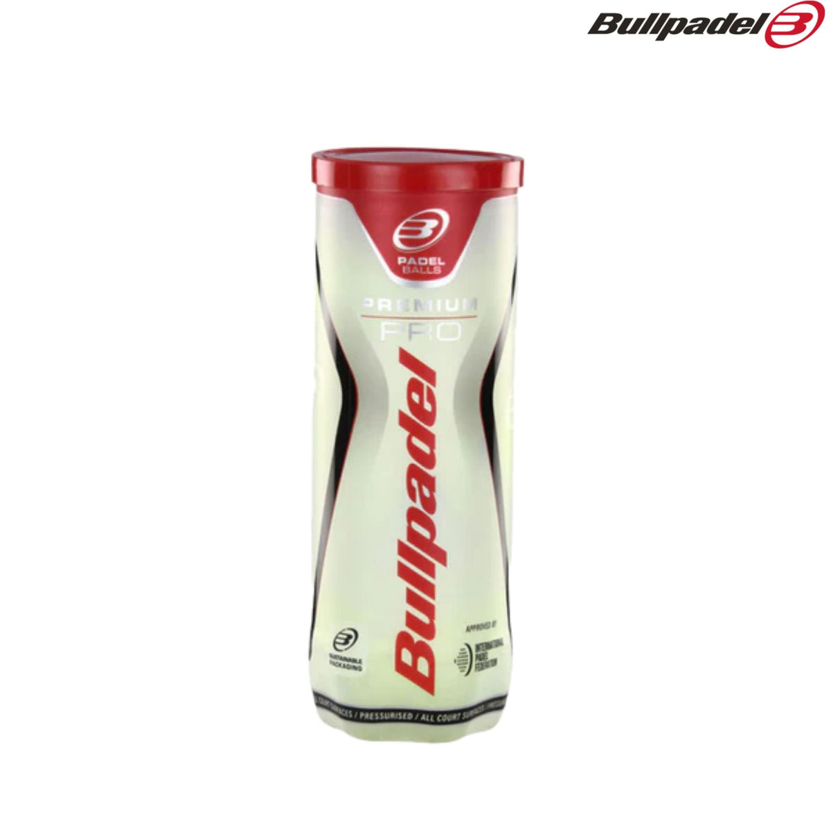 Bullpadel Premium Pro Padel Balls (1 Can)