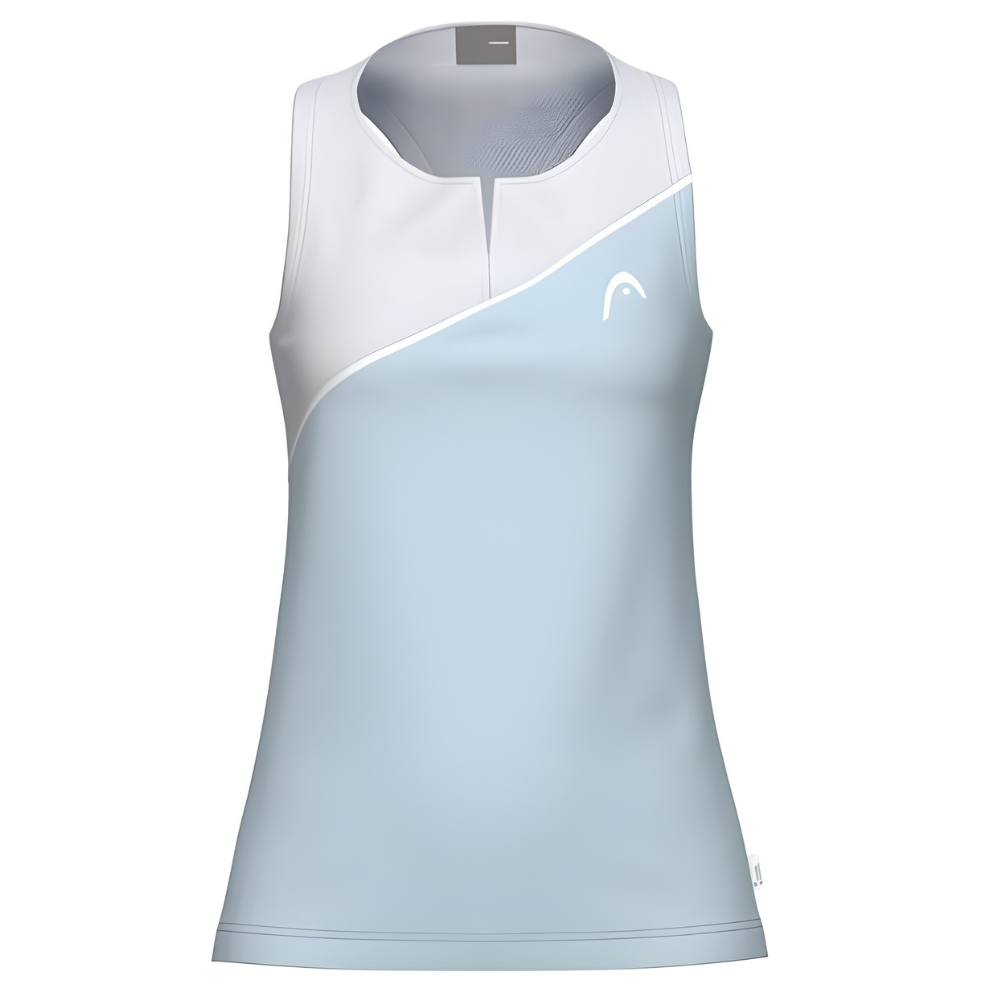 Débardeur Head Spirit Tank Top Blanc/Bleu Junior Girl