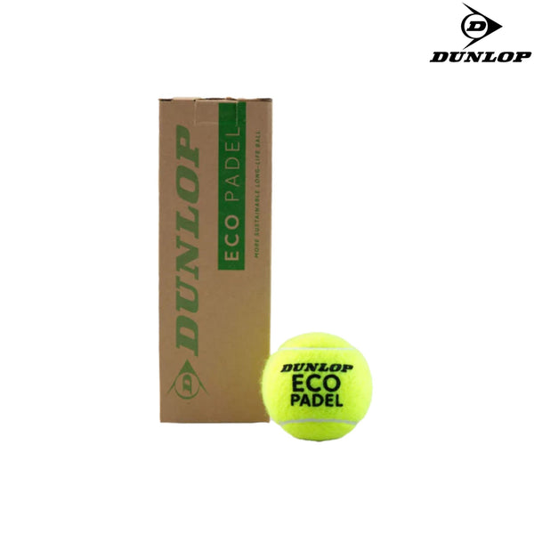 Dunlop Eco Padel Balls (1 Can)