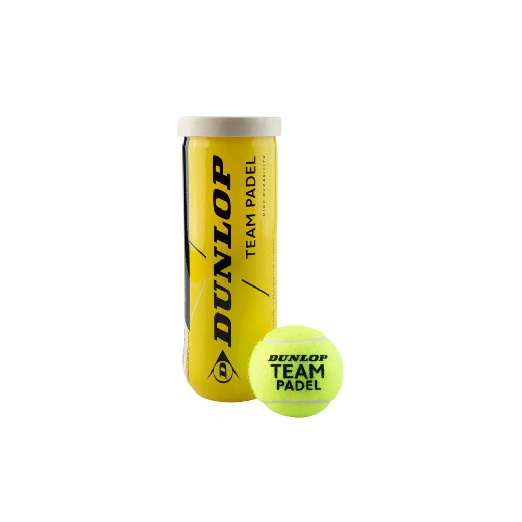 Dunlop Team Padel Balls (1 Can)