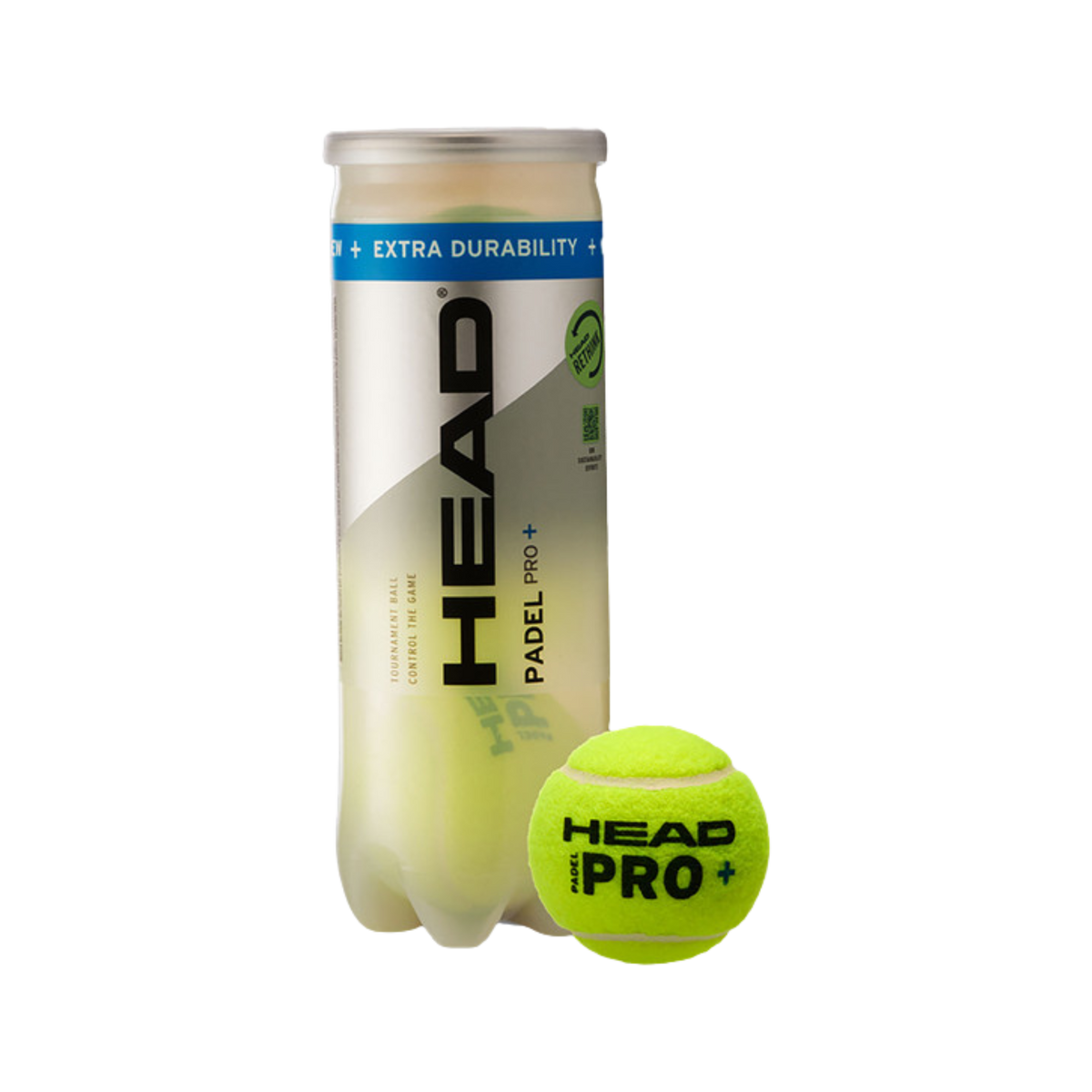 HEAD Padel Pro + Balls Box (24 x 3 pieces) | Padel Balls
