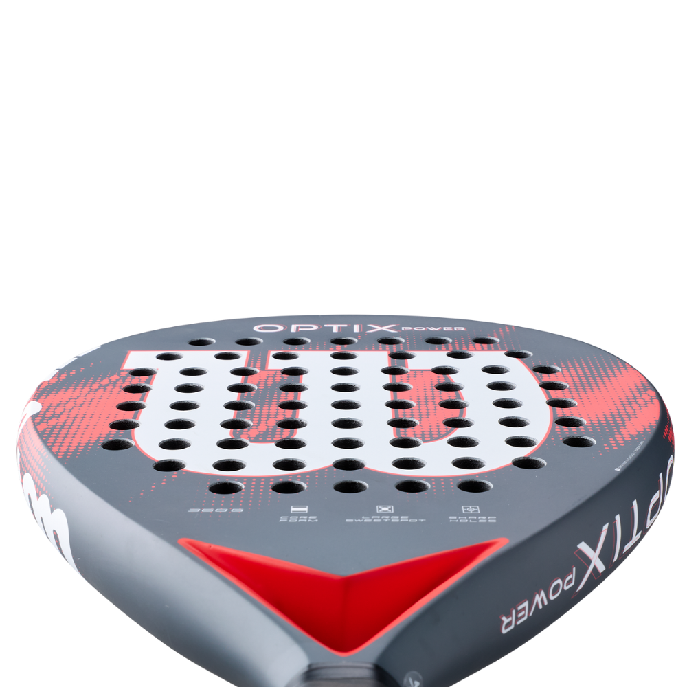Raquette de padel Wilson Optix V2 Power Rouge 2026