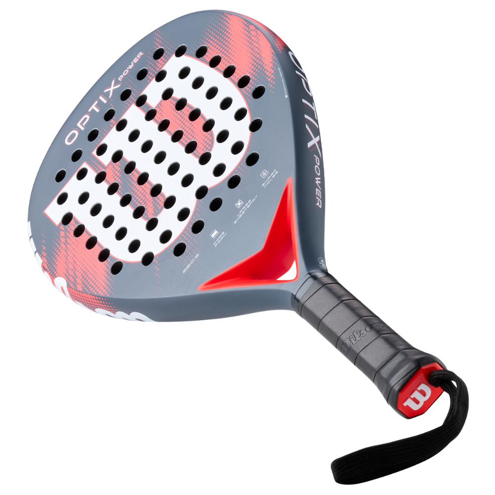 Raquette de padel Wilson Optix V2 Power Rouge 2026