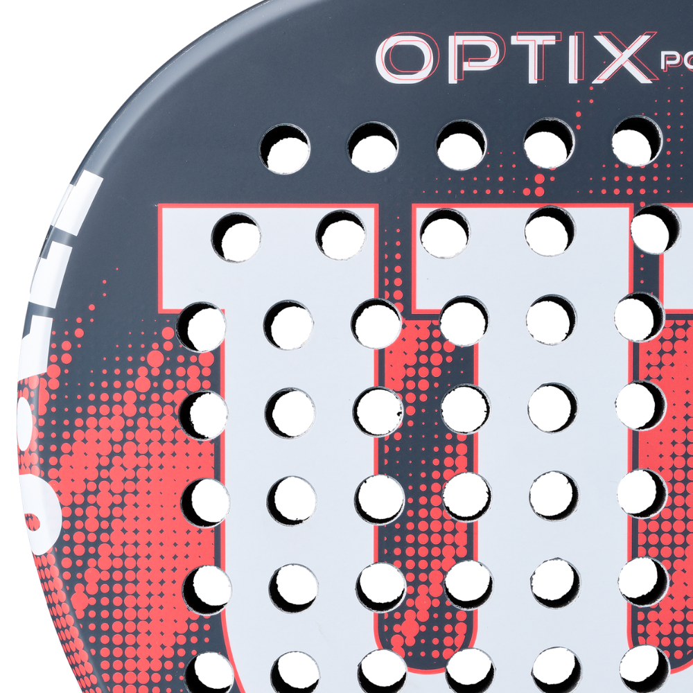Raquette de padel Wilson Optix V2 Power Rouge 2026