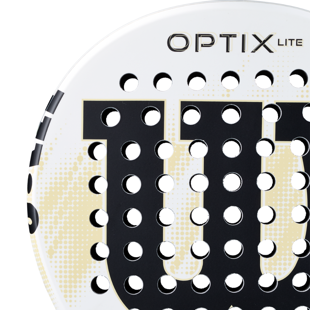 Raquette de padel Wilson Optix V2 Lite Blanc 2026
