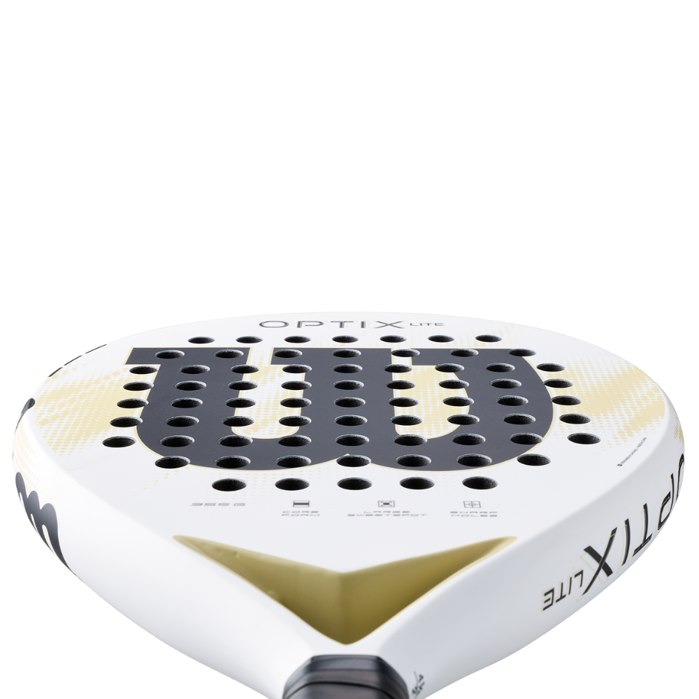 Raquette de padel Wilson Optix V2 Lite Blanc 2026