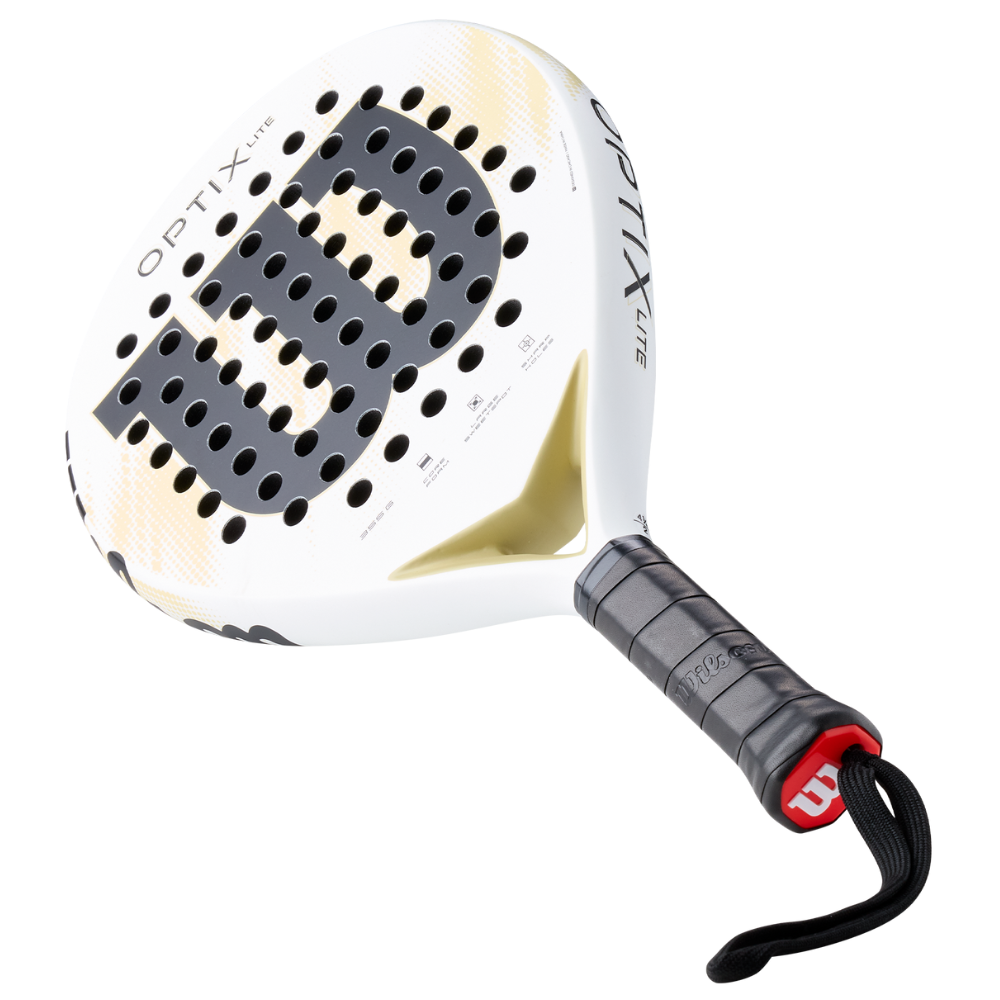 Raquette de padel Wilson Optix V2 Lite Blanc 2026