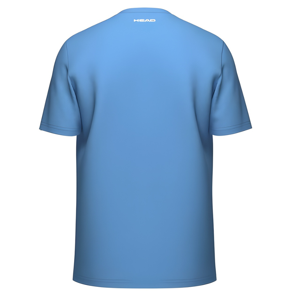 T-shirt Head Rainbow Bleu Clair