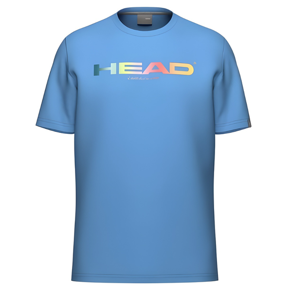 T-shirt Head Rainbow Bleu Clair Junior Boy