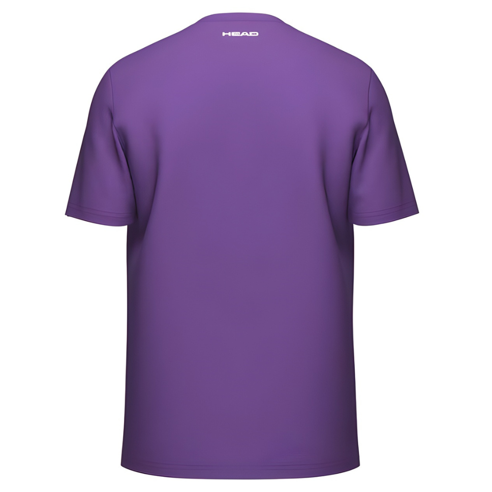 T-shirt Head Rainbow Violet Junior Boy