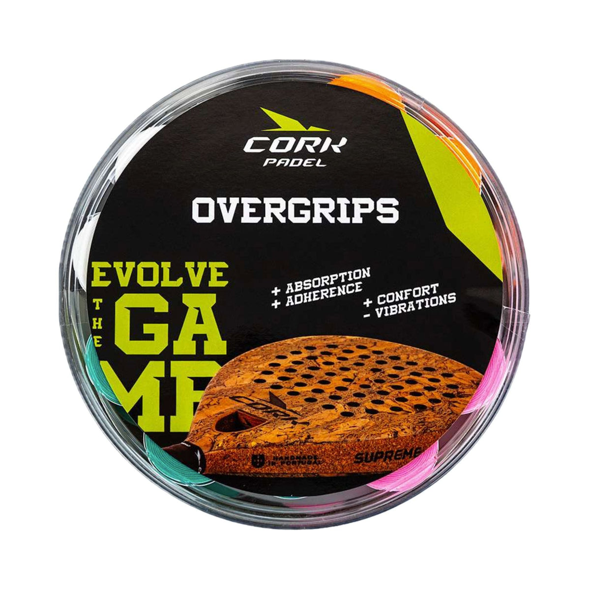 Cork Overgrips White 30 pcs