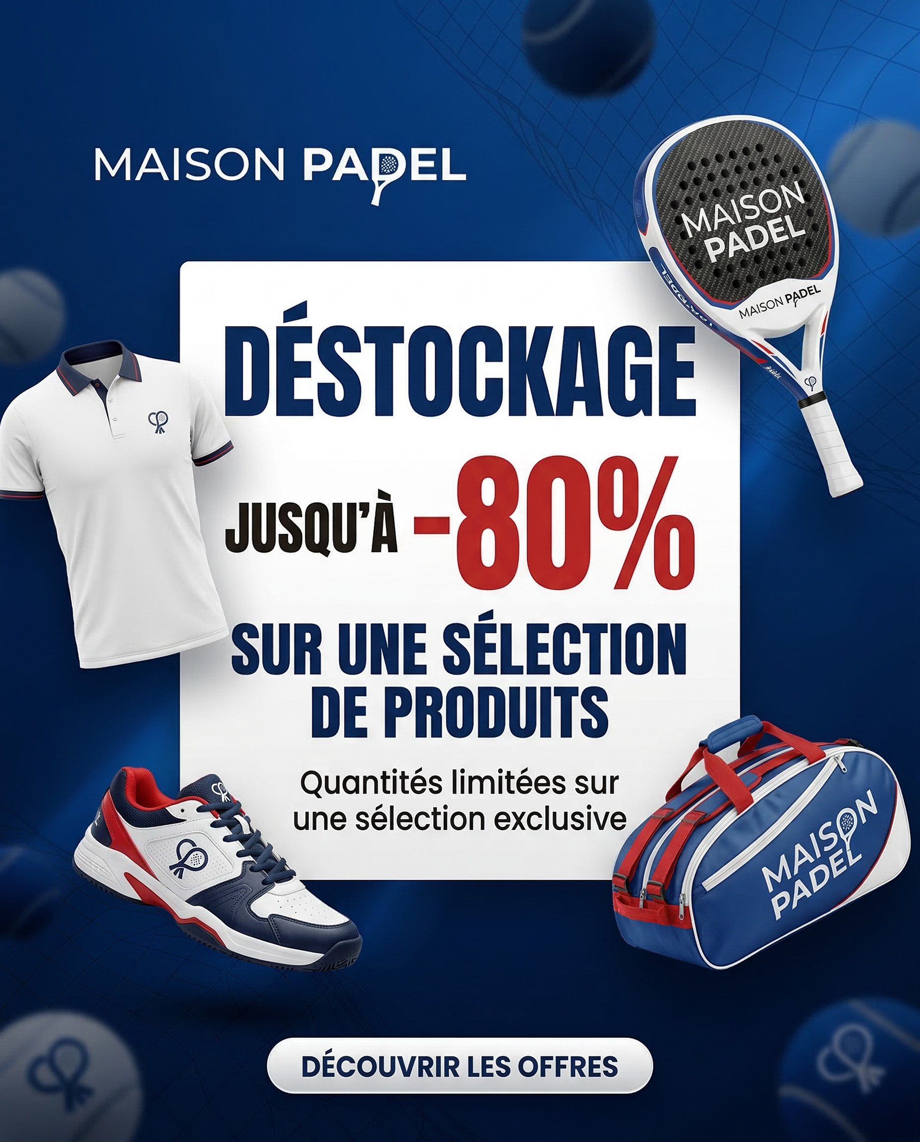 Offre padel - slide 2 mobile