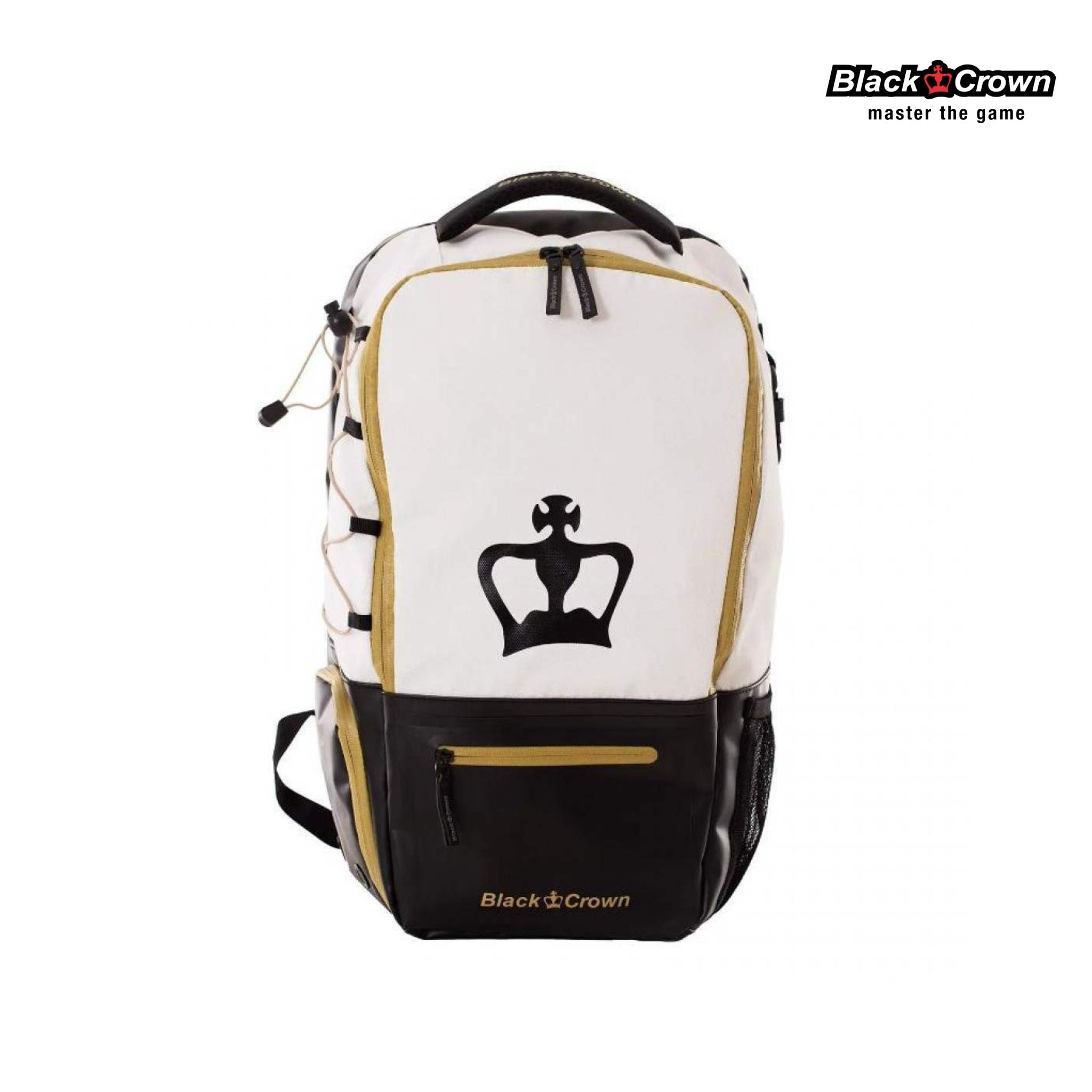 Black Crown Raptor V2 Backpack White/Dorado