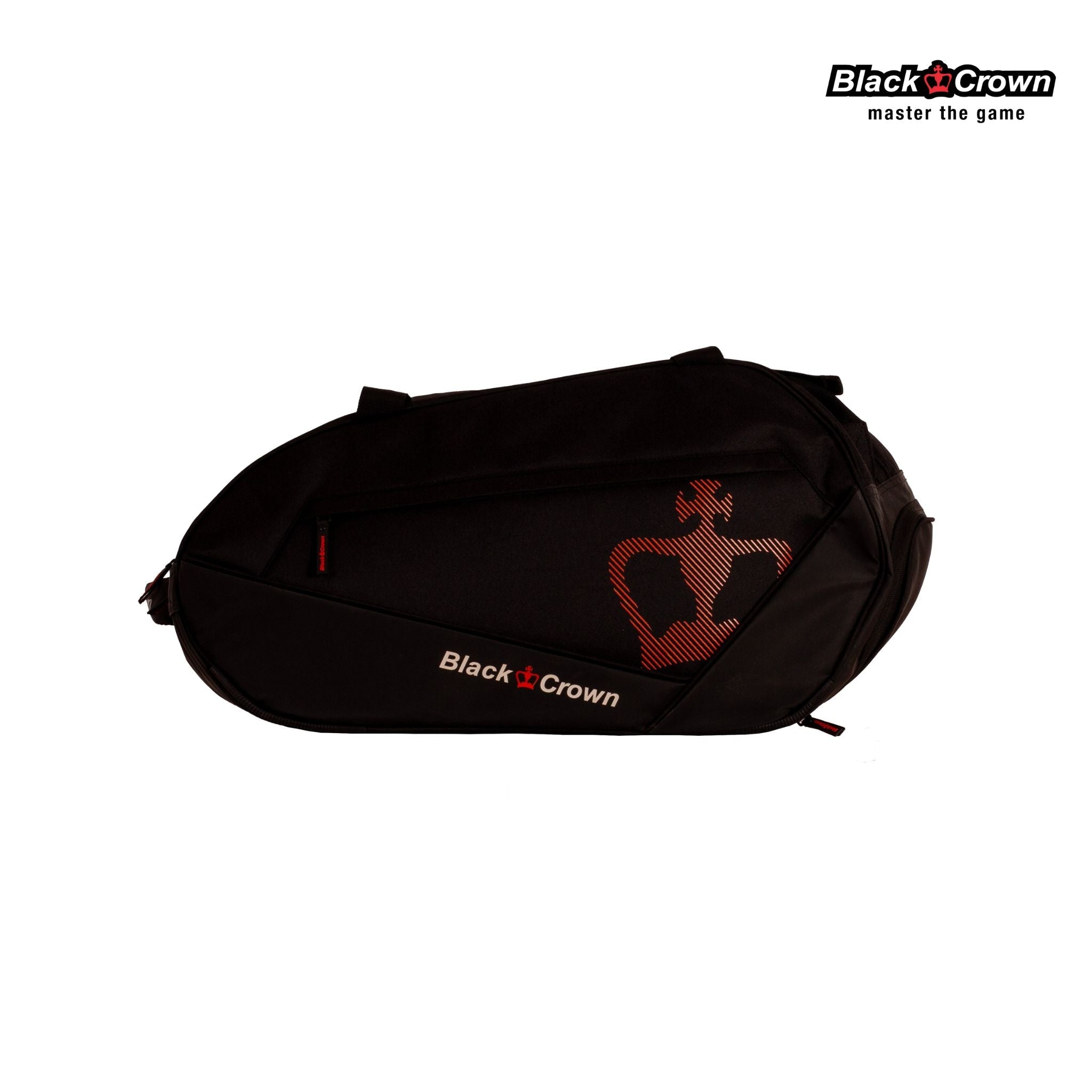 Black crown plus padel bag blue/orange