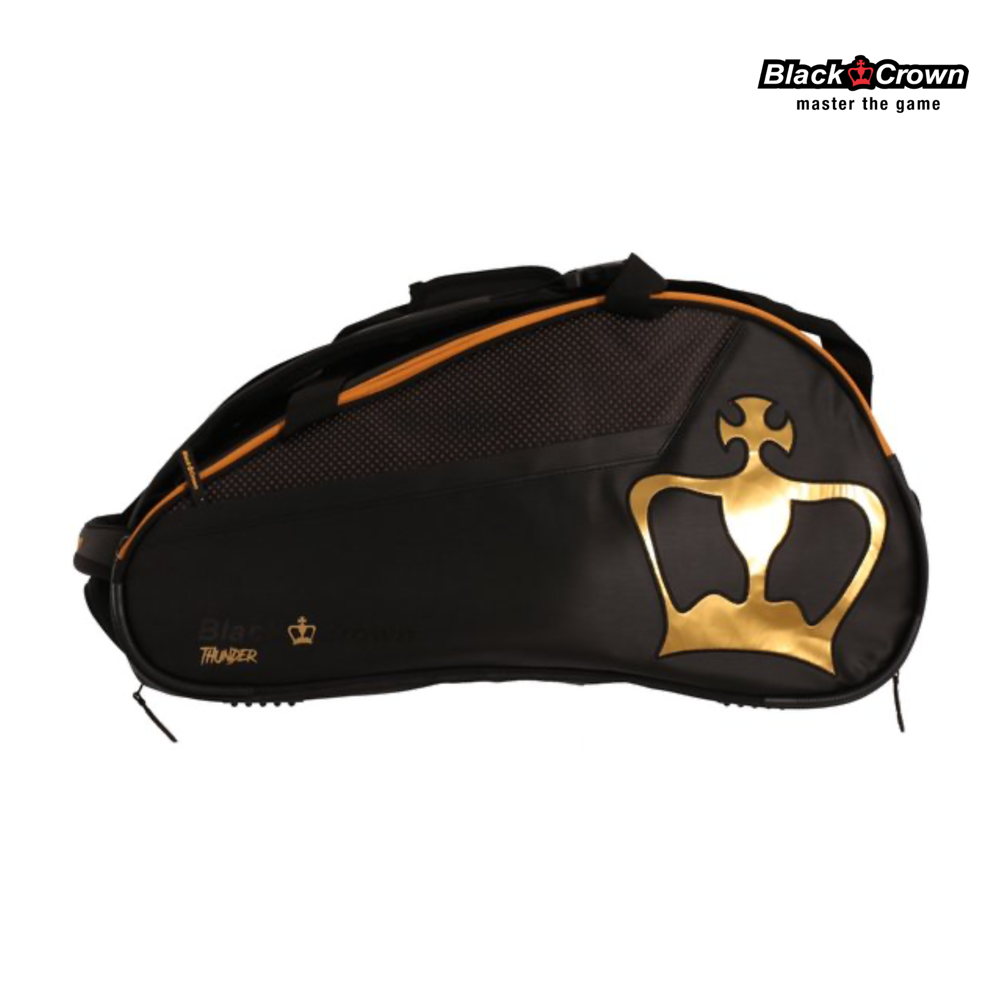 Black Crown Thunder Racketbag Black/Bronze