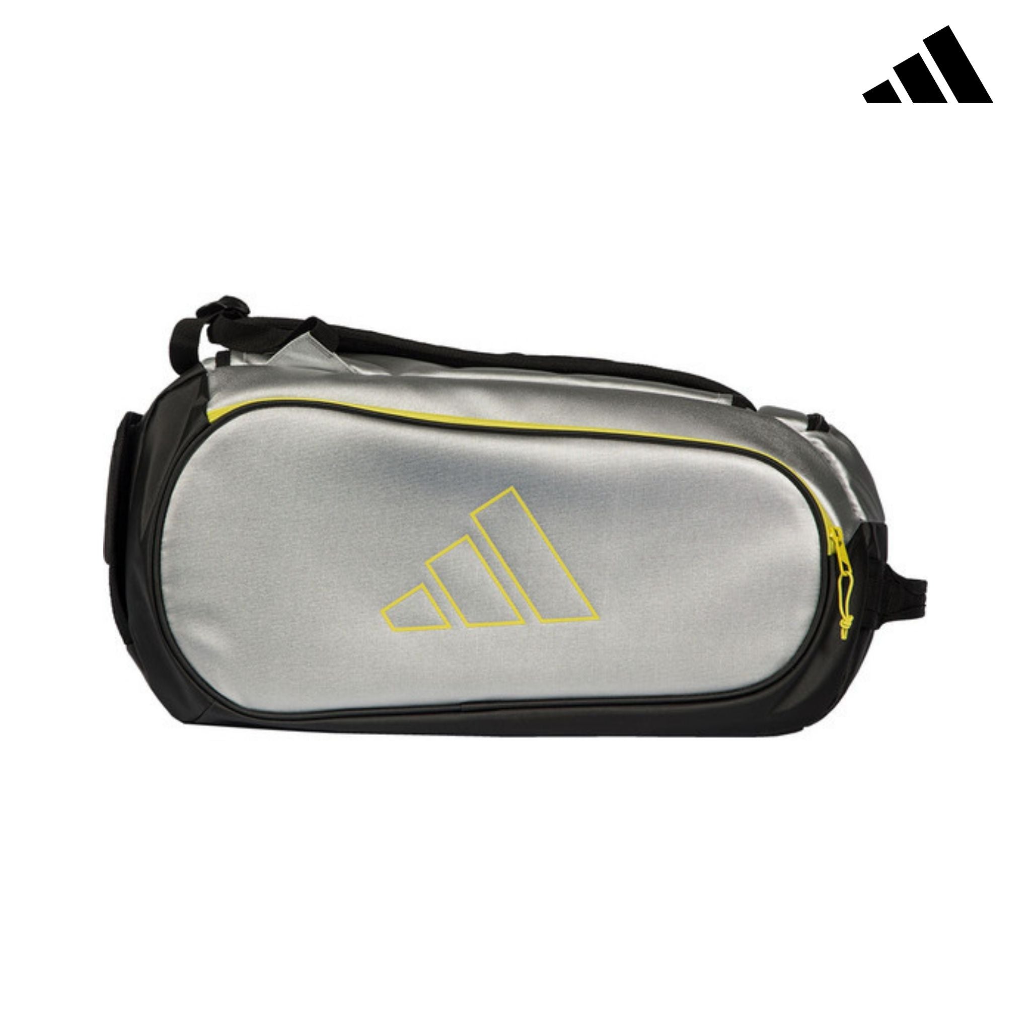 Adidas Tour Racketbag Silver/lime 2026