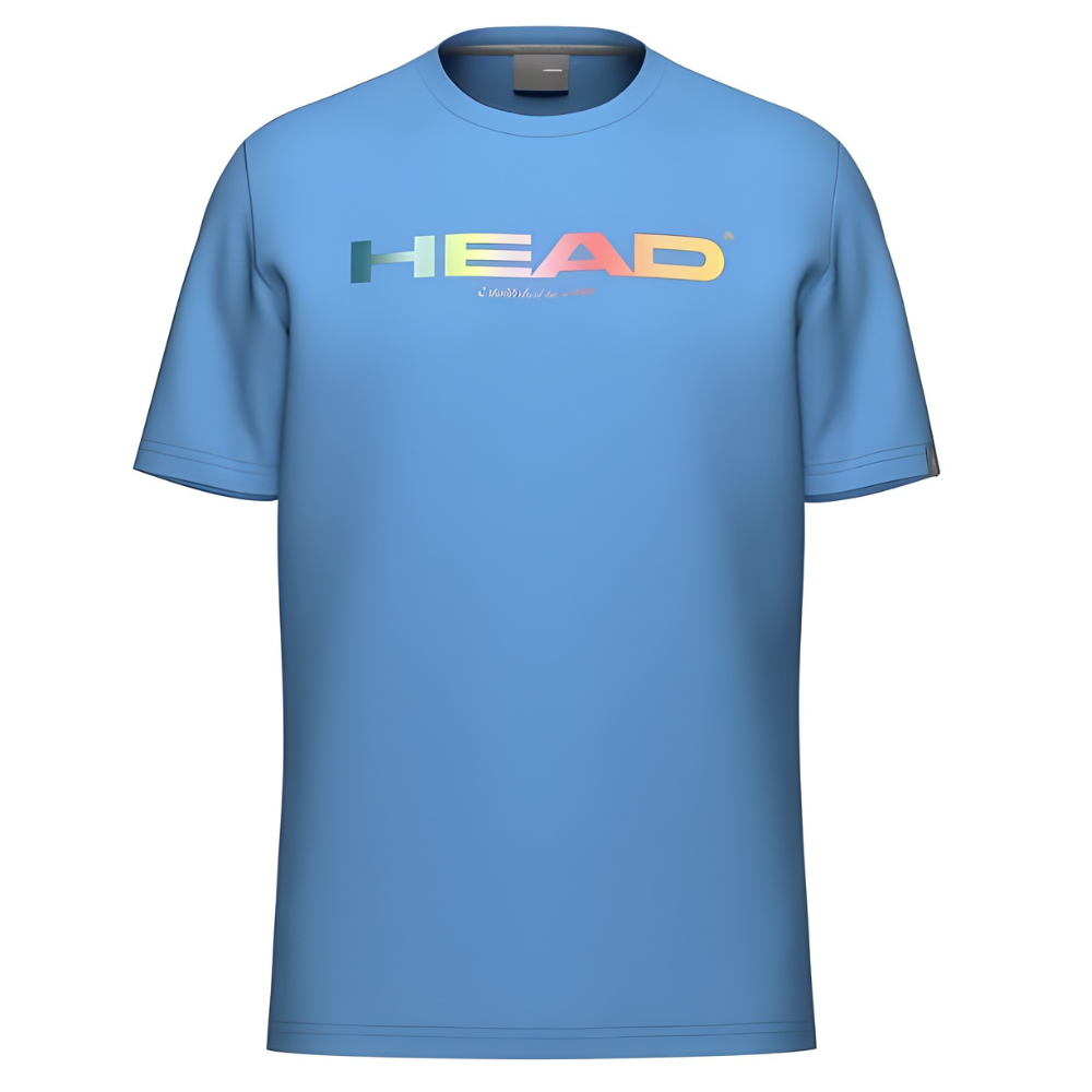 T-shirt Head Rainbow Bleu Clair Junior Boy