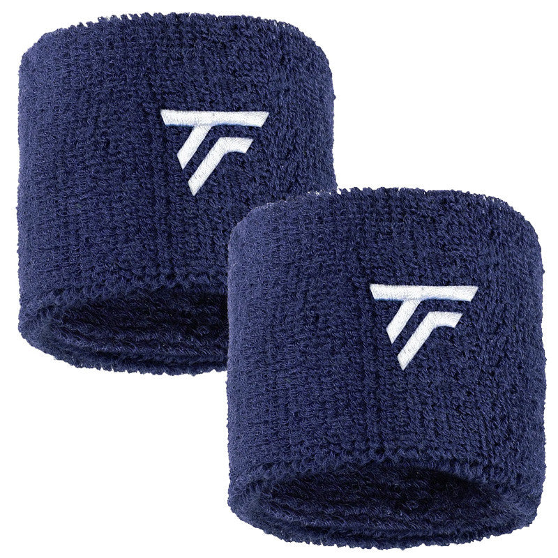 Poignets Éponge Tecnifibre Bleu Marine x2