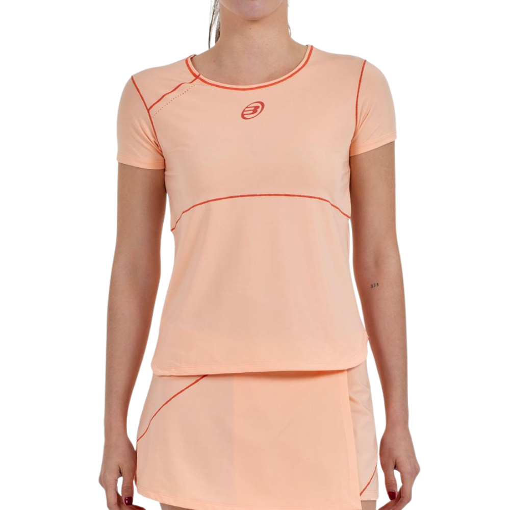 T-shirt Bullpadel Albala Orange Clair Femme